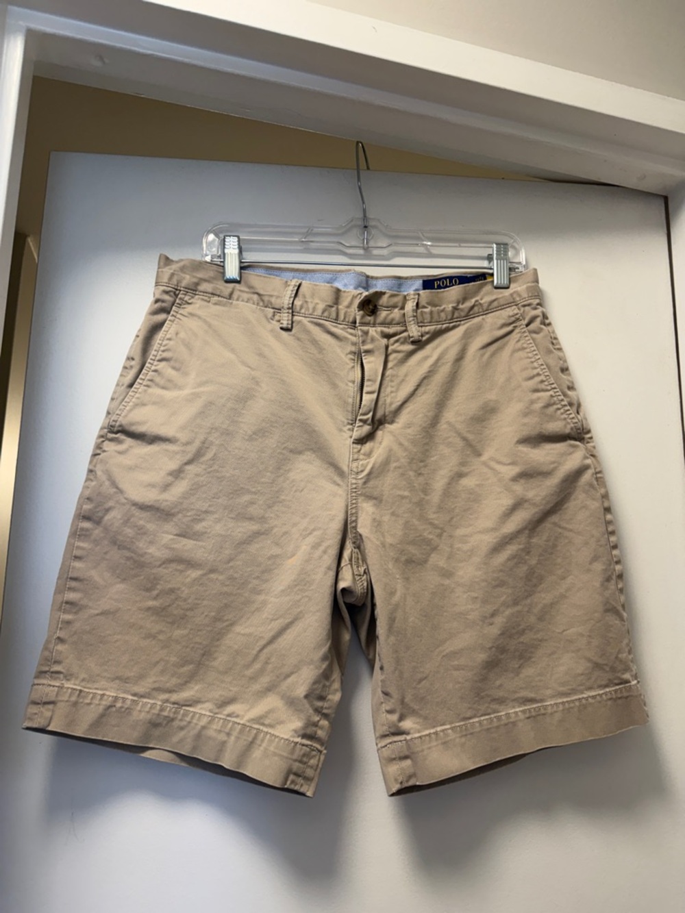 Polo Ralph Lauren Classic Fit Chino Shorts size 33 GUC